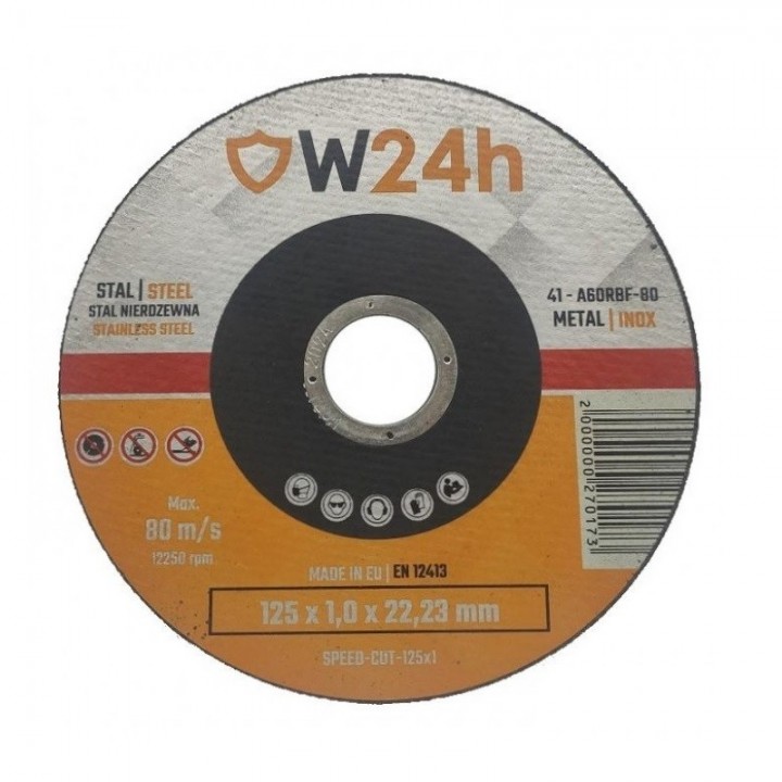 TARCZA INOX DO CIĘCIA SPEED-CUT-125X1